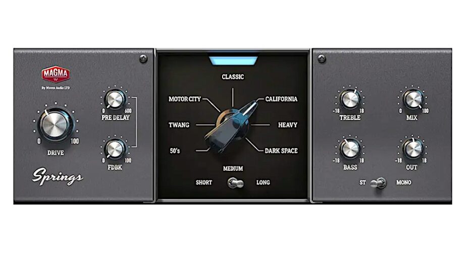 New Music Gear Monday Waves Magma Springs Reverb Plugin Bobby