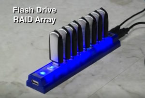 flash drive RAID array 