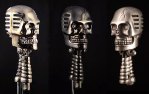 skull microphone