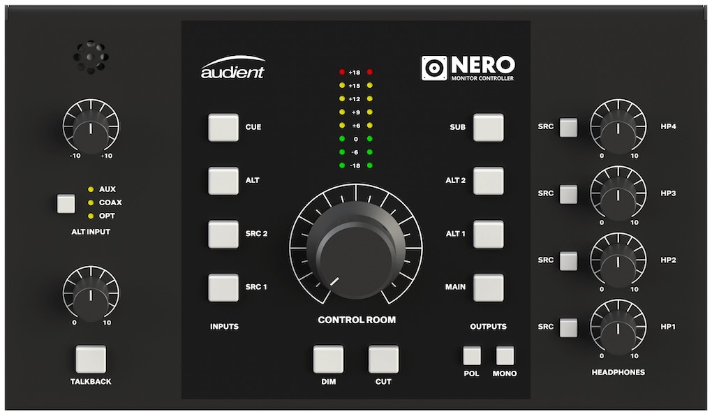 Audient Nero monitor controller image