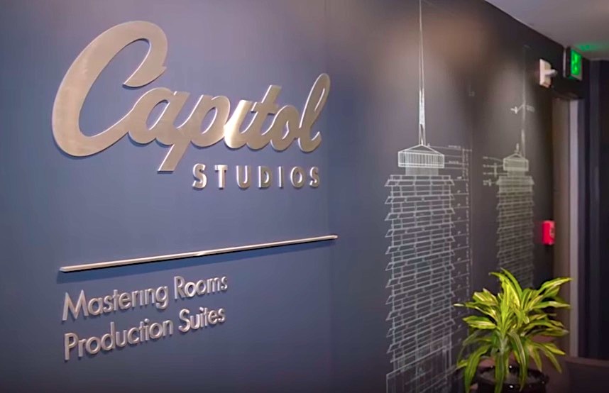 Capitol Studios sign image