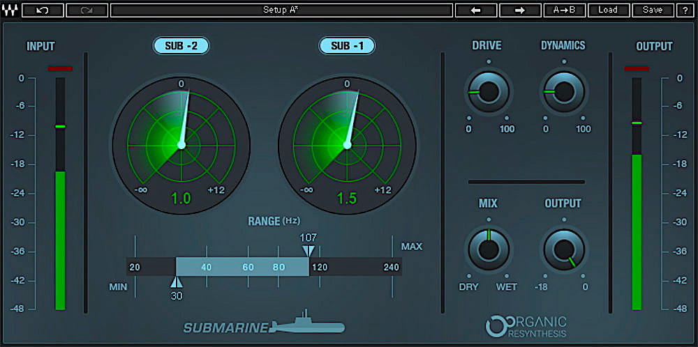 Waves Submarine plugin image