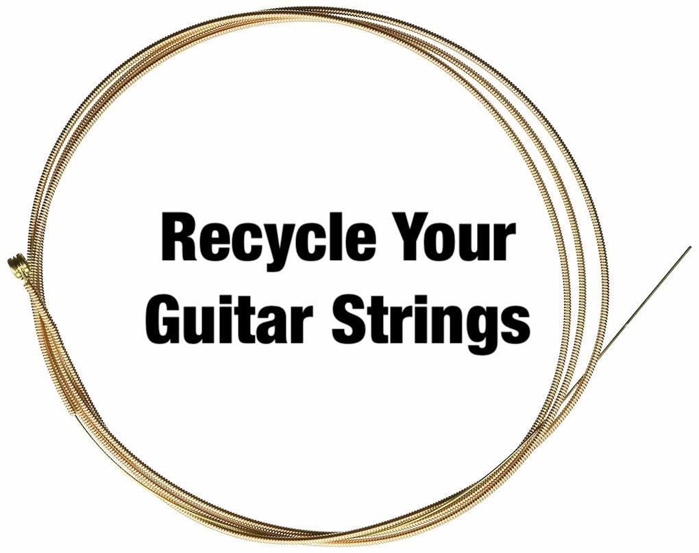 Playback recycling guitar strings image