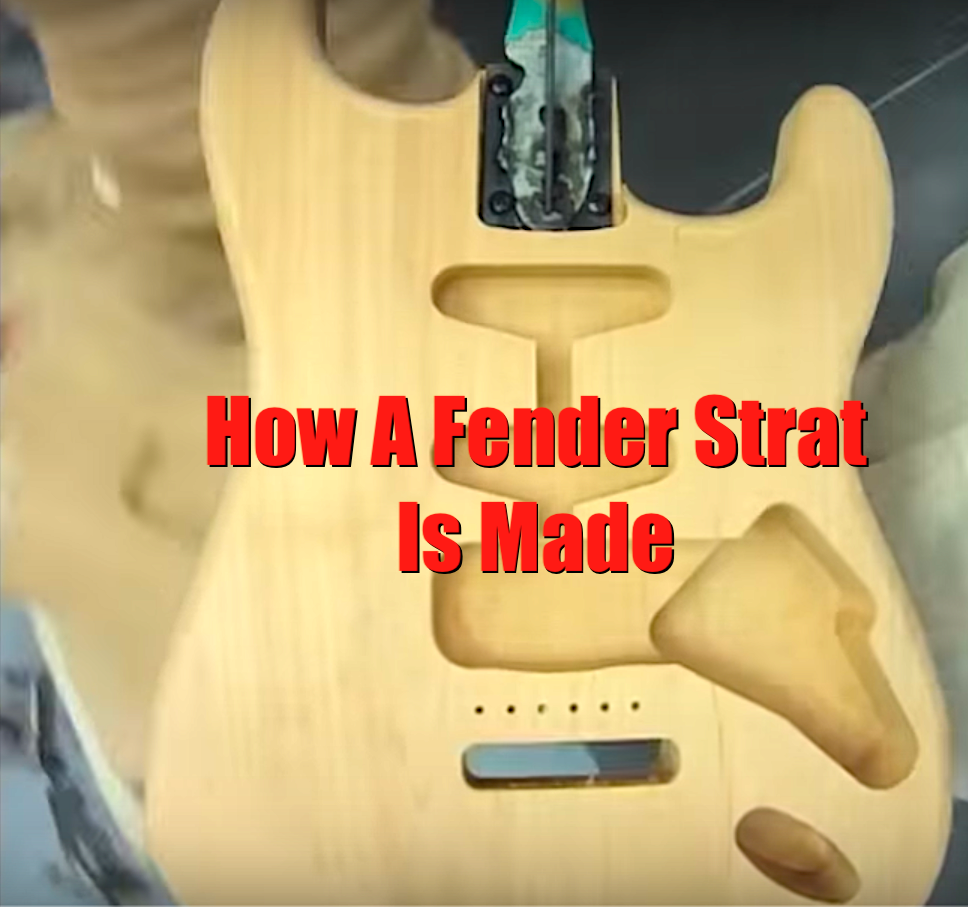 How a Fender Strat is made image