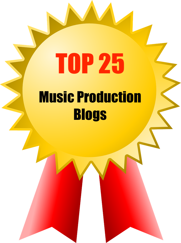 Top 25 music production blogs image