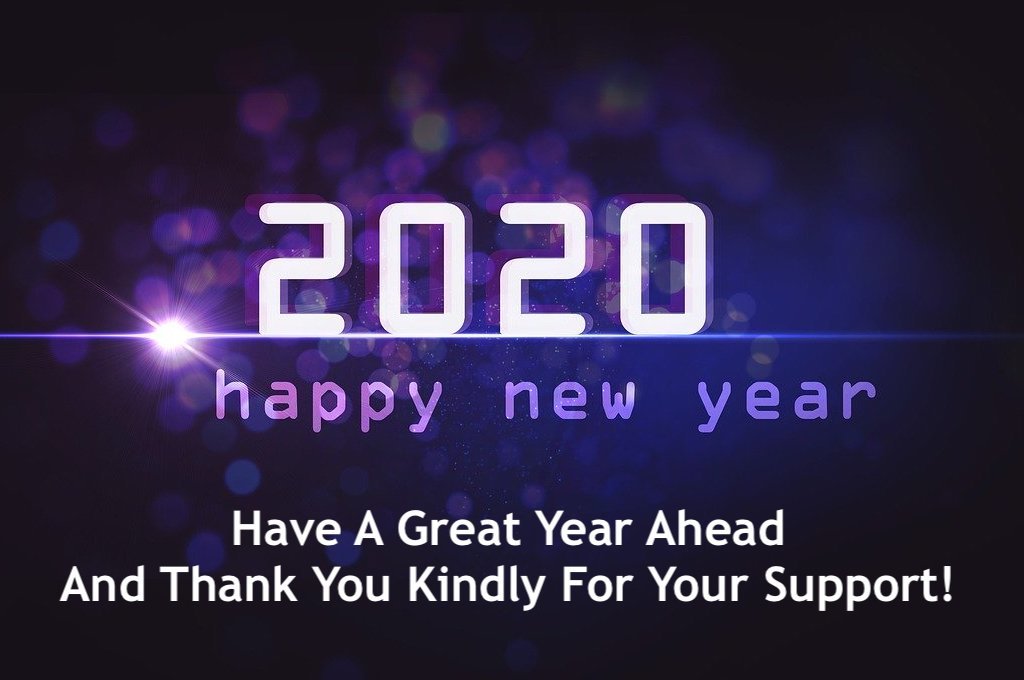 Happy New Year 2020 image