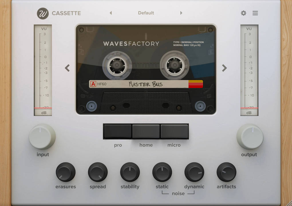 Wavesfactory Cassette plugin image