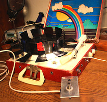 Record player guitar effect image