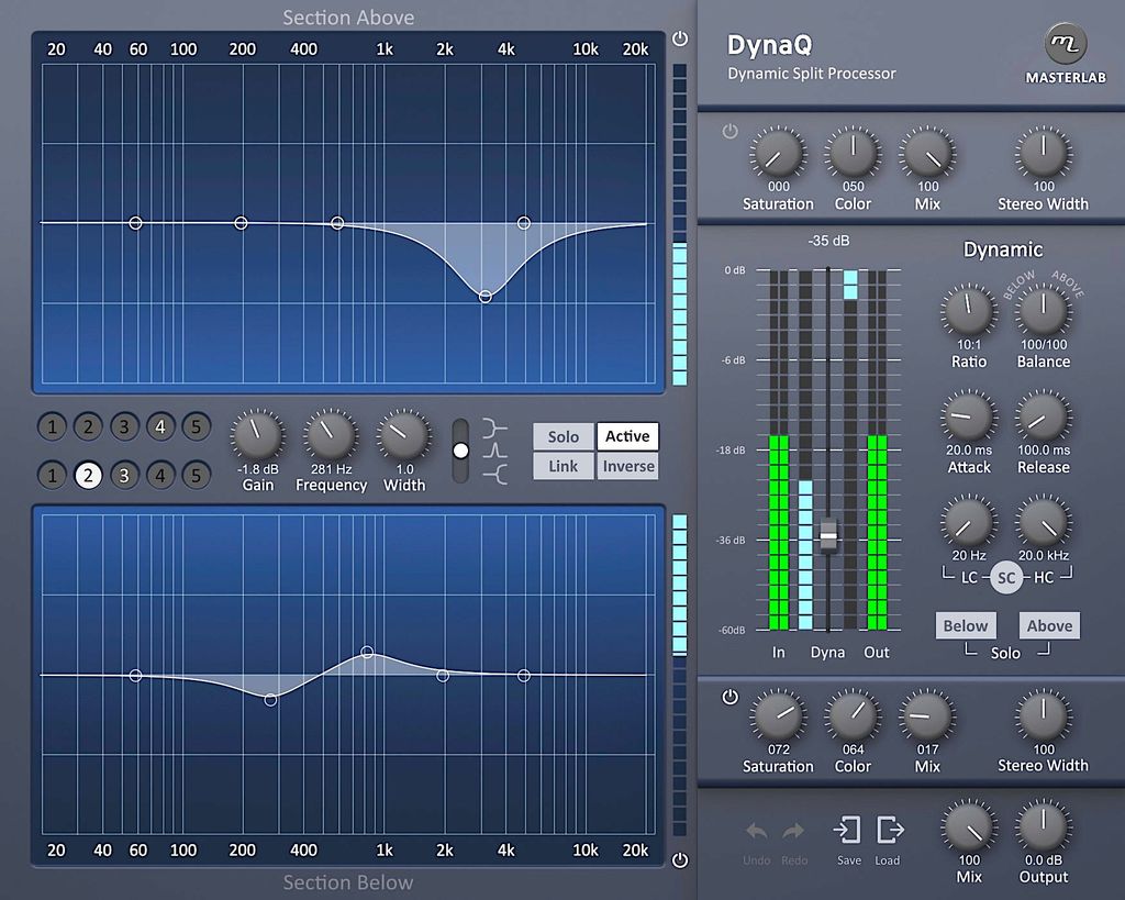 Masterlab Audio DynaQ dynamic EQ image
