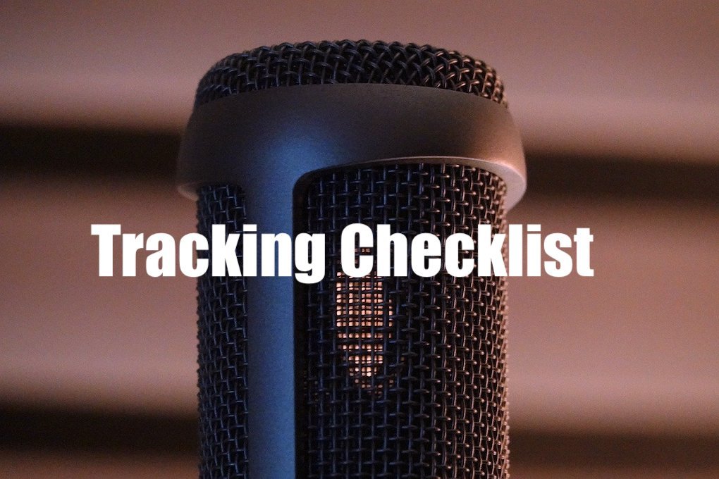 Tracking Checklist image