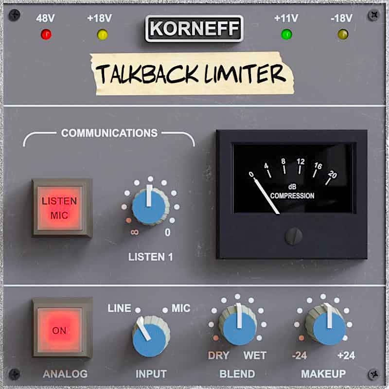 Korneff Talkback limiter image