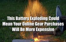 Amazon battery exploding means gear purchases more expensive image