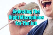Right microphone for the job image