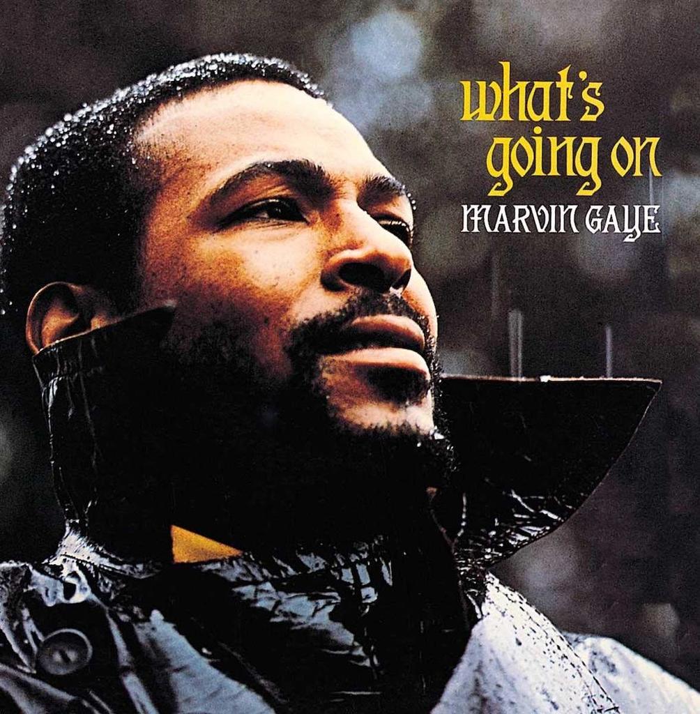 Marvin Gaye "What's Going On" album cover image