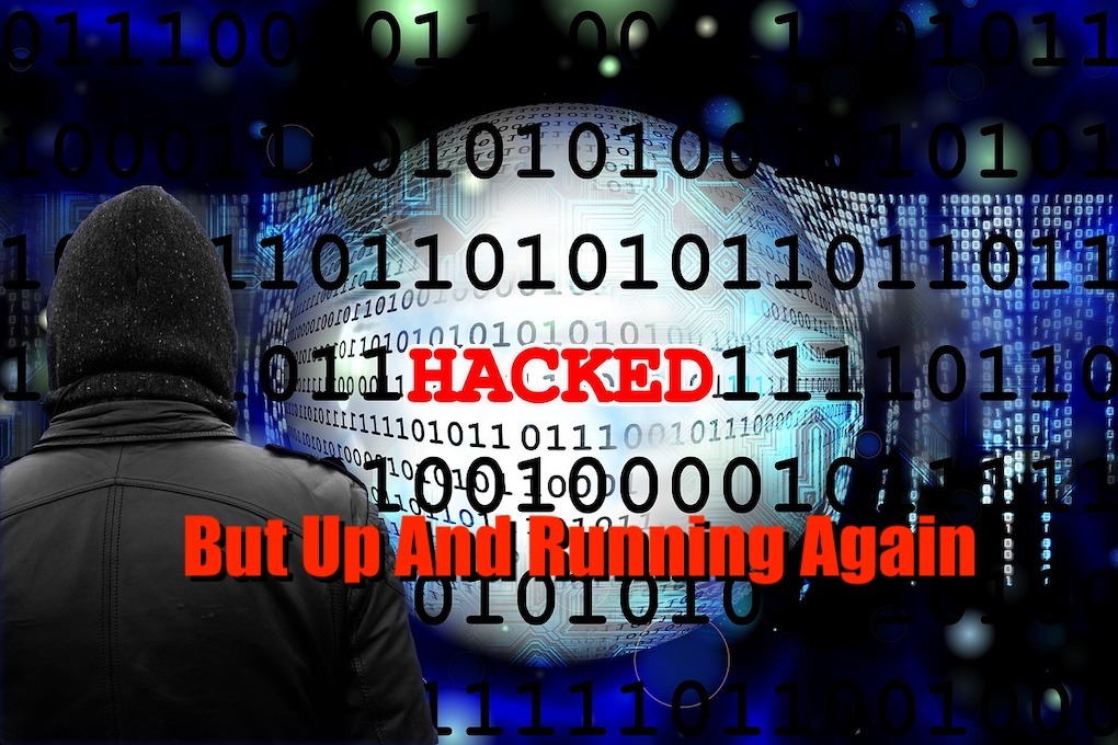 hacked and running again image