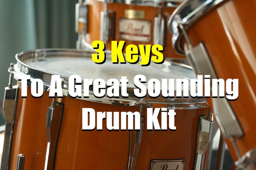 3 keys to a great sounding drum kit image