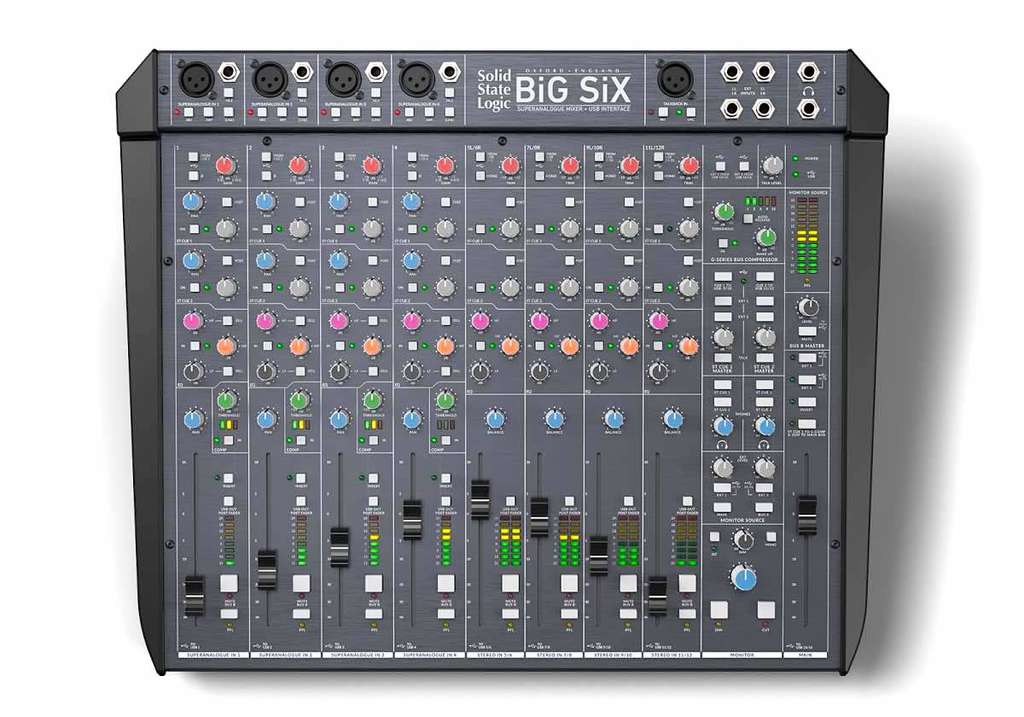SSL BiG SiX mixer/interface on Bobby Owsinski's New Music Gear Monday post