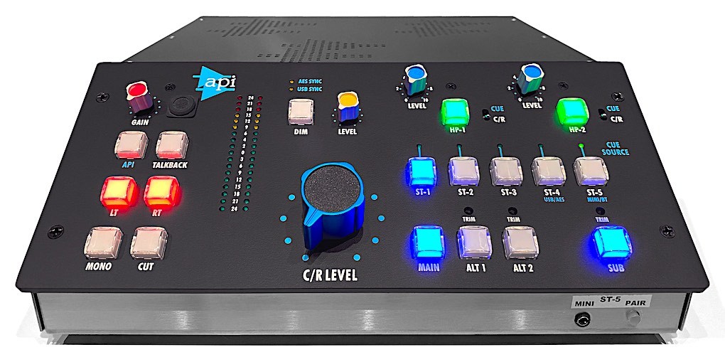 New Music Gear Monday on Bobby Owsinski's Music Production Blog features the new API MC531 monitor controller