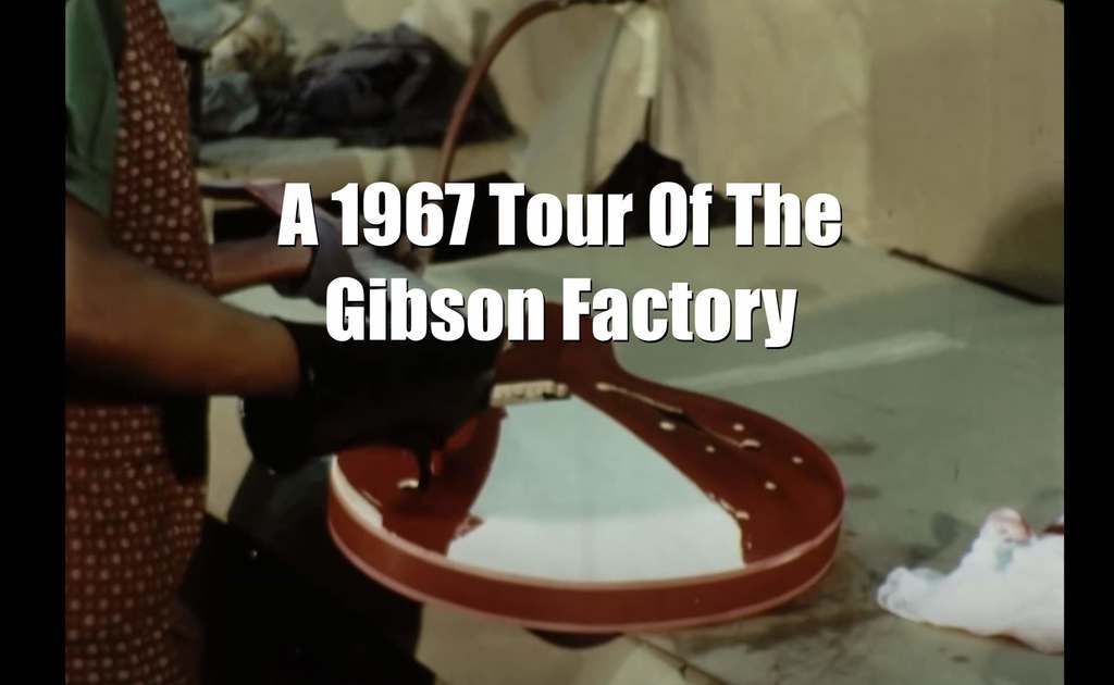Gibson factory tour in 1967 on Bobby Owsinski's Music Production Blog