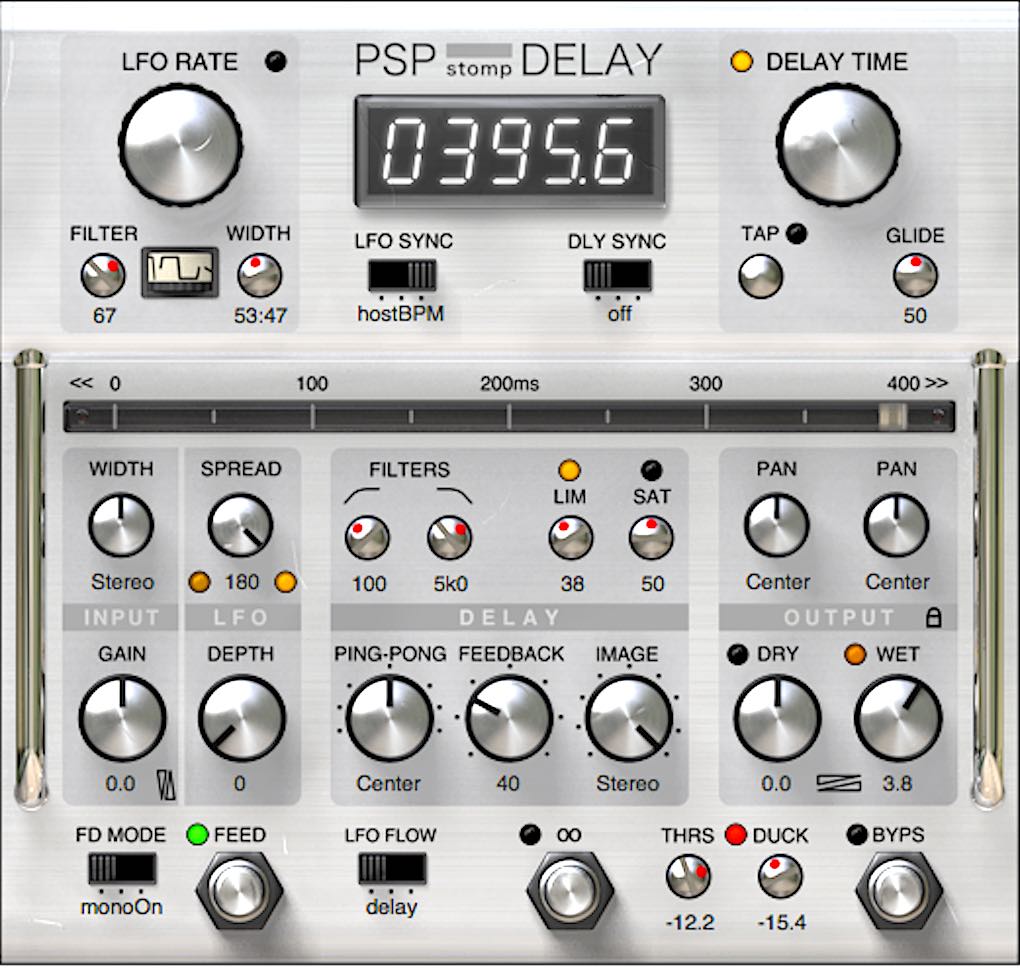 PSP stompDelay on New Music Gear Monday for Bobby Owsinski's music production blog.