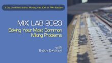 Mix Lab 2023 title graphic