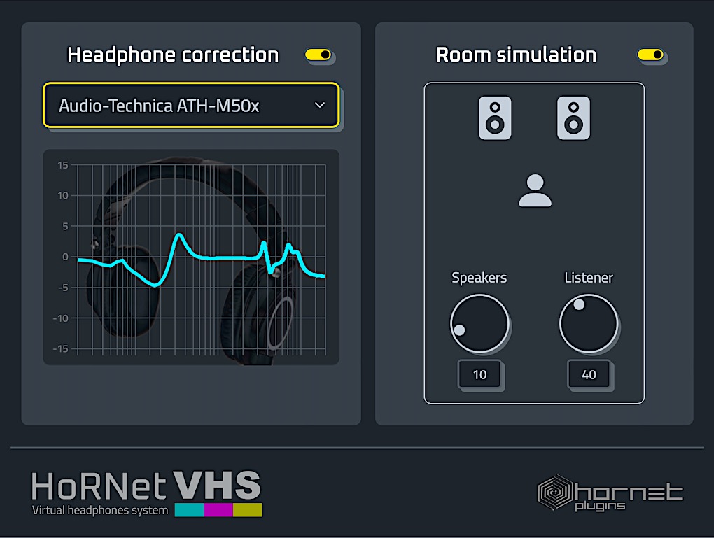 HoRNet VHS virtual headphone system plugin