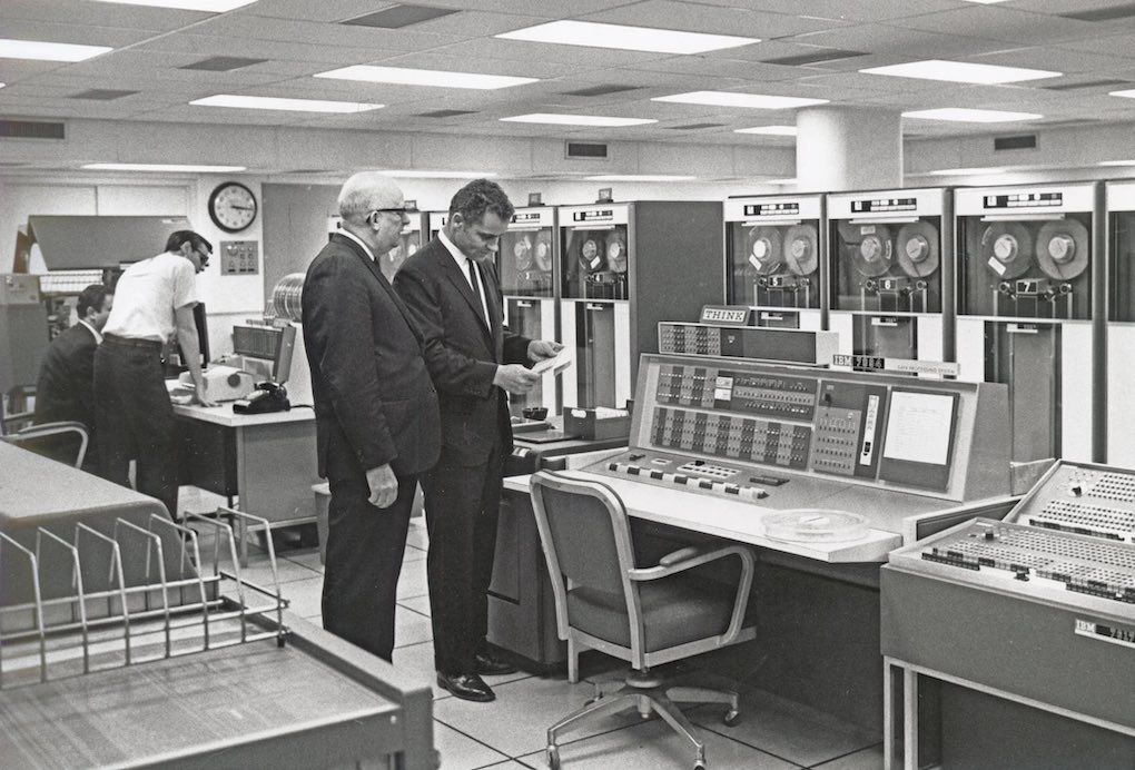 IBM 7095 computer