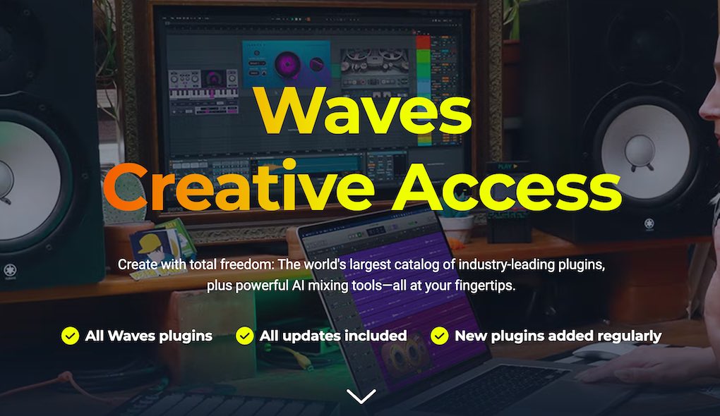 Waves Creative Access and perpetual licenses