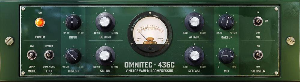 Omnitec - 436C vari-mu compressor plugin