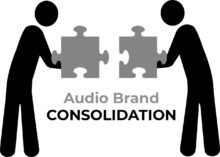 Audio brand consolidation