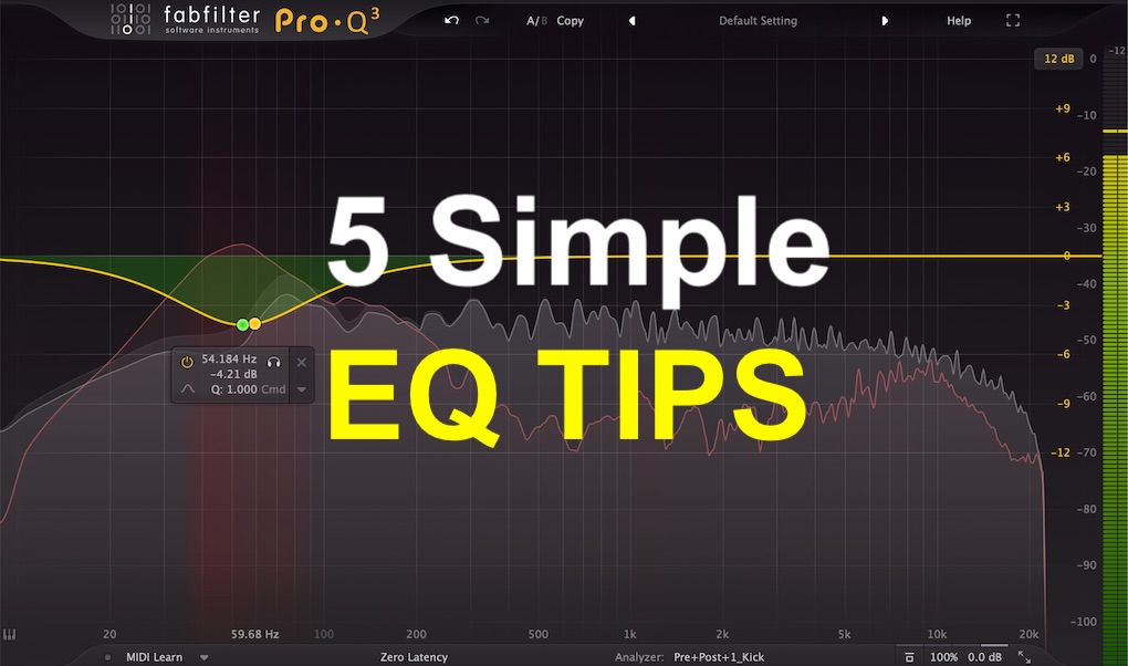 5 simple EQ tips