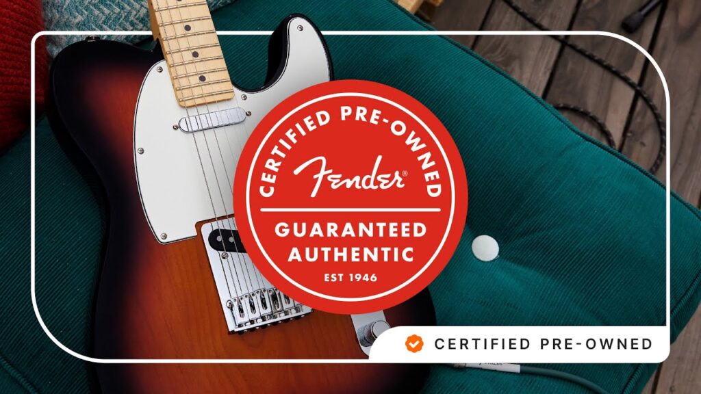 Fender Certified Pre-Owned instruments