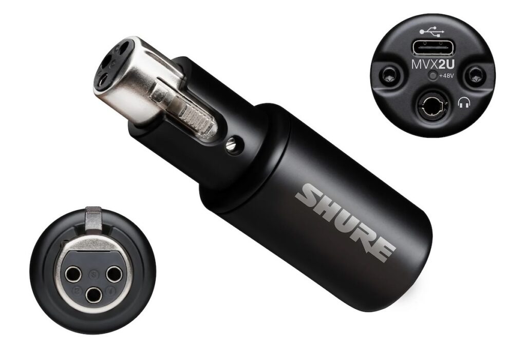 Shure MVX2U Gen 2 single channel digital interface
