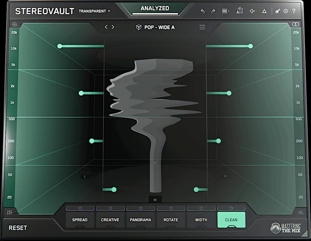 Mastering The Mix STEREOVAULT plugin
