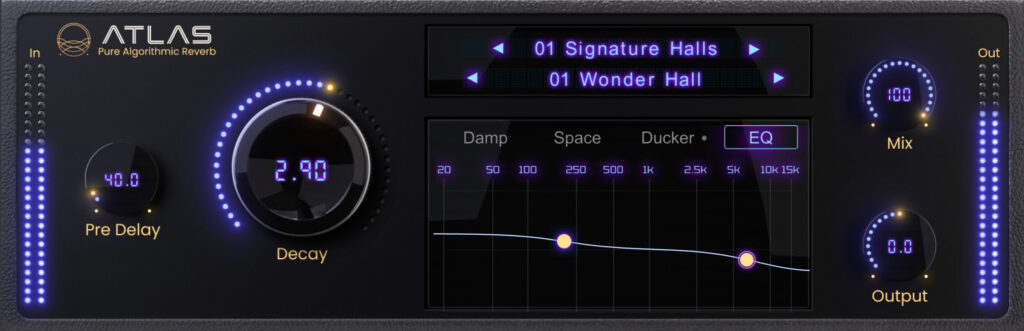 Waves Atlas reverb plugin