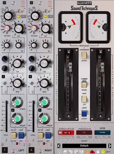 Korneff Audio Sound Techniques Alpha Range Channel plugin